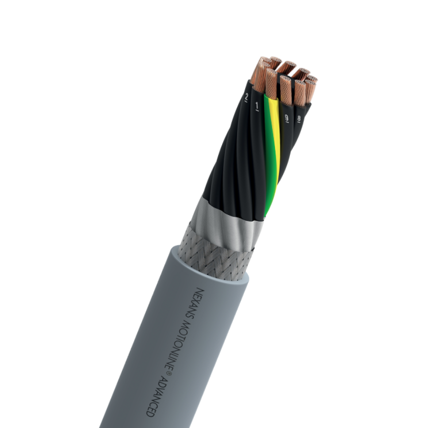 Type LC CABLOFLEX C - 0,5mm2 to 2,5mm2/PVC/shielded