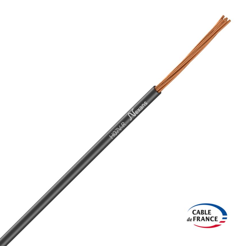 Nexans H07V-R 1x6 BLACK