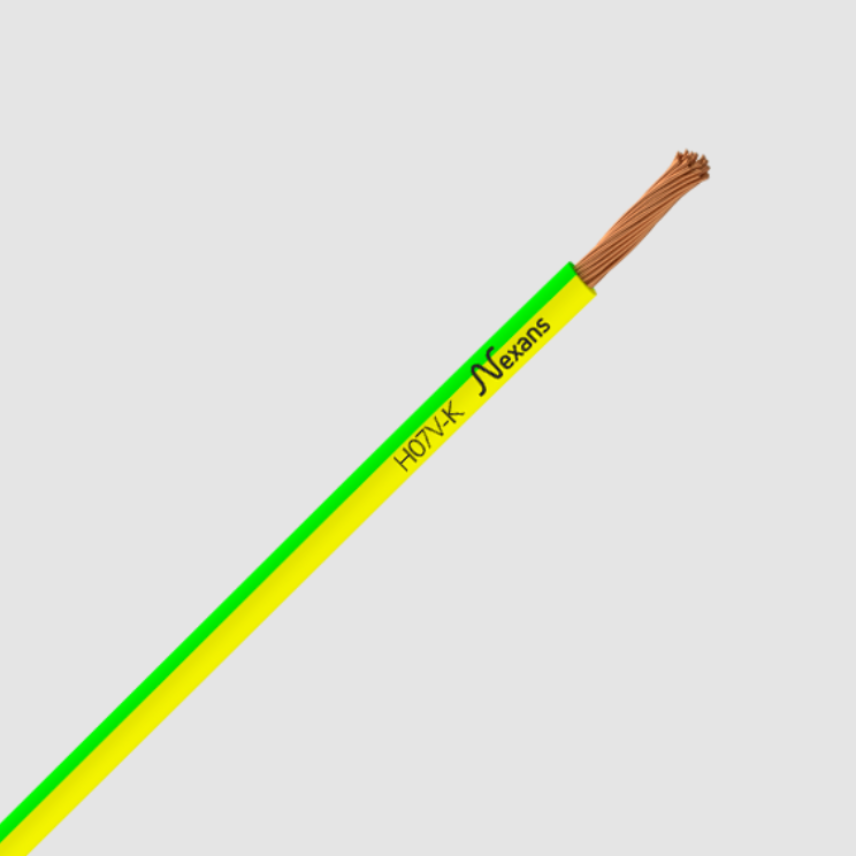 CABLE UNIPOLAR 1x4 AMARILLO/VERDE 25M